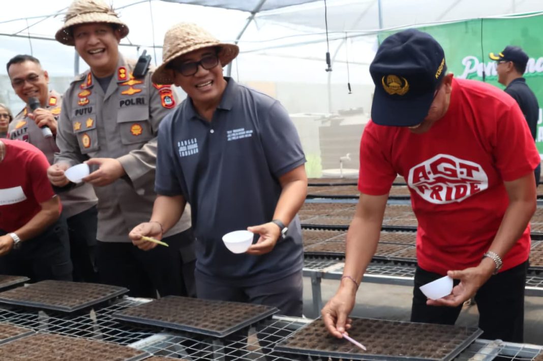 Bupati Sanjaya dan Kapolres Tabanan Tegaskan Komitmen Bersama Wujudkan Ketahanan Pangan Daerah