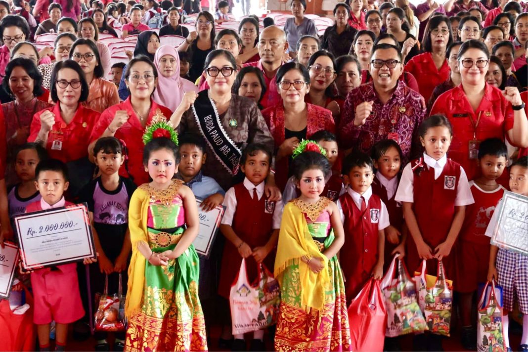 Gebyar Apresiasi Satu Tahun Pra Sekolah Tabanan 2025: Bunda PAUD Kabupaten Tabanan Tegaskan Komitmen Wujudkan Generasi Cerdas Sejak Dini