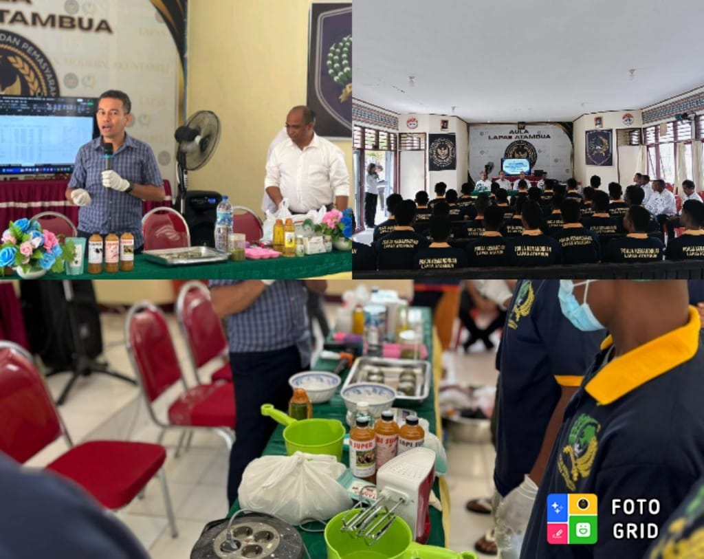 Fokus Olahan Kelapa, Lapas Atambua dan PPMT Soe Perpanjang Kerja Sama Pelatihan Kemandirian WBP