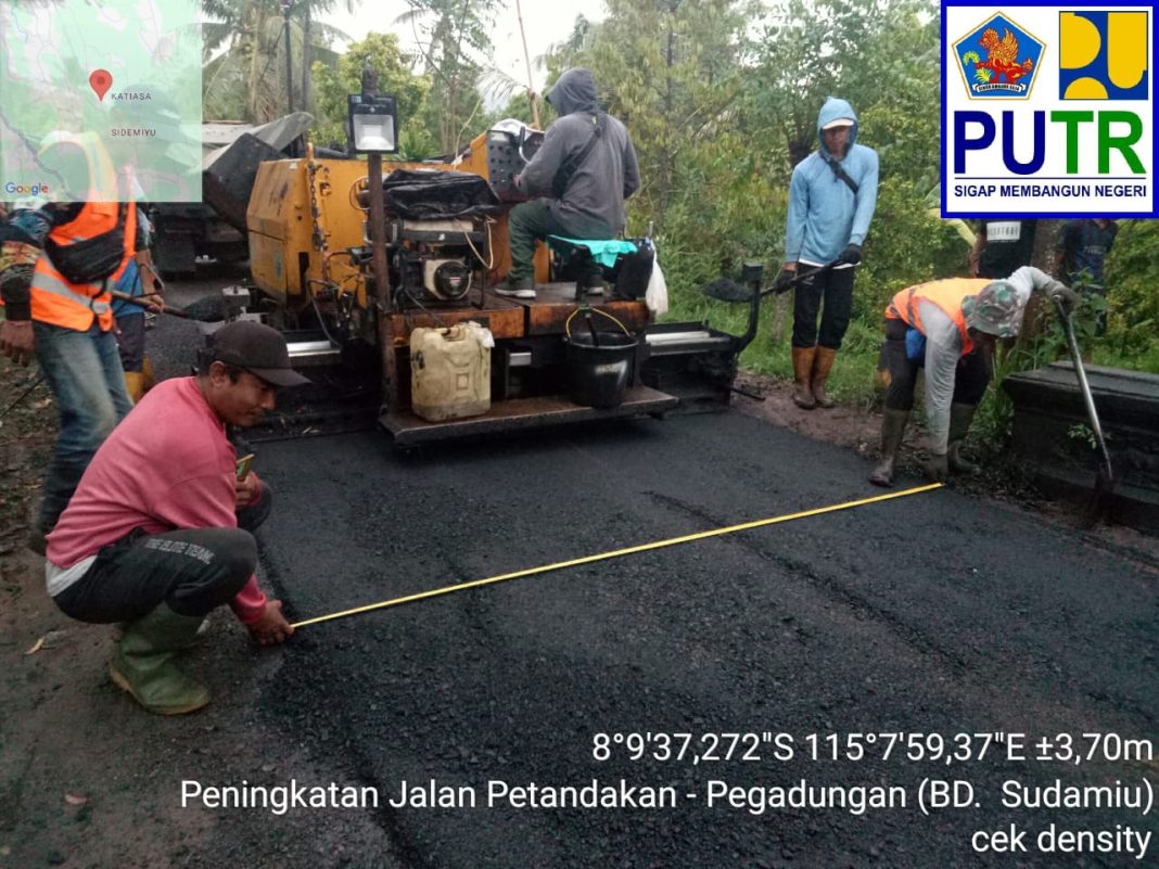 Lama Rusak, Jalan Strategis Pegadungan-Petandakan Diperbaiki