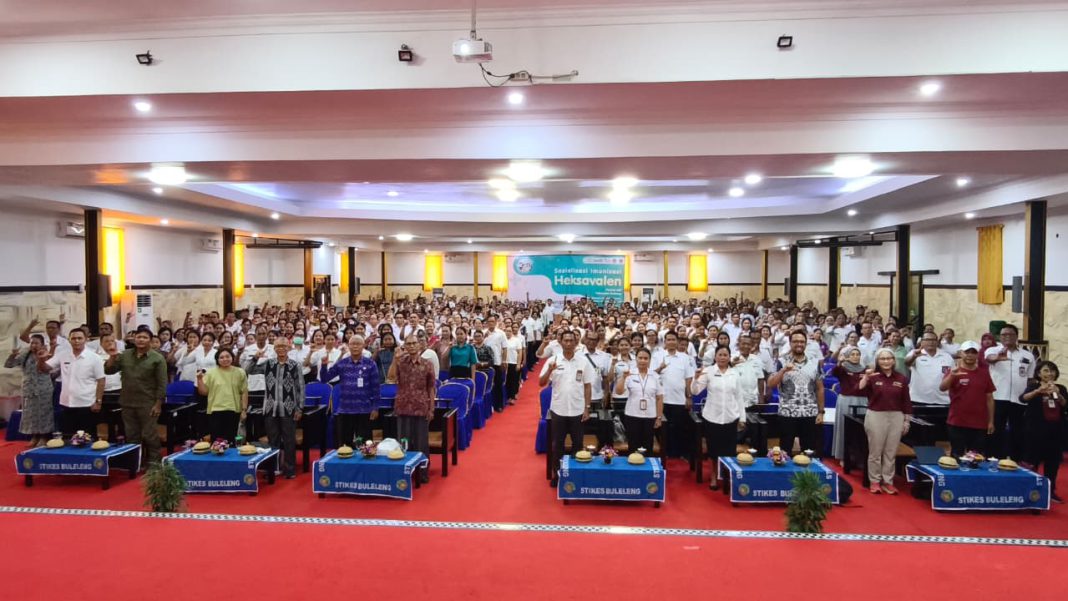 Buleleng Perkuat Edukasi Kesehatan Lewat Sosialisasi Vaksin Hexavalen