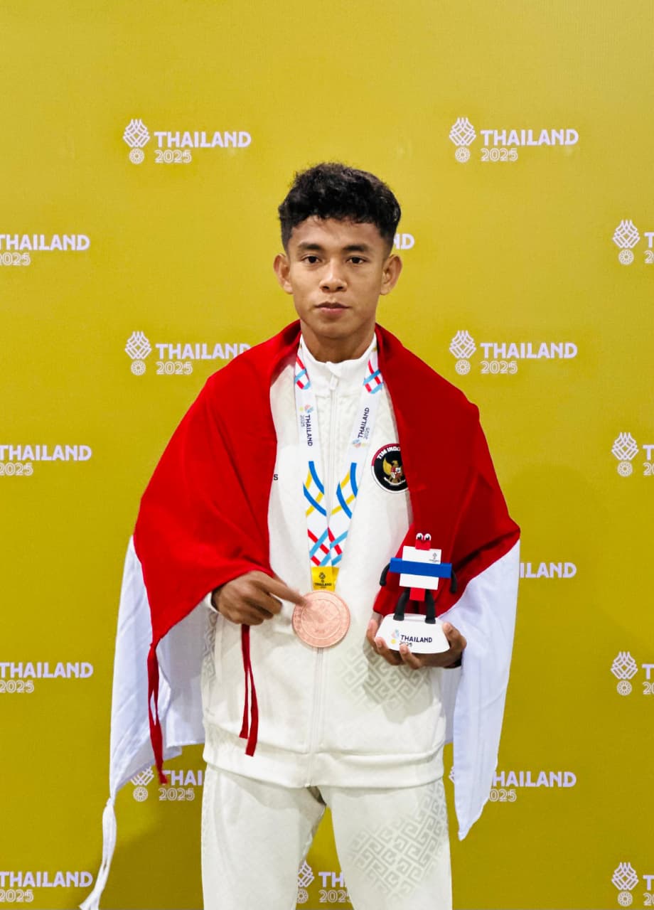 Anak Desa Perbatasan RI-RDTL Persembahkan Perunggu Pencak Silat Untuk Indonesia di SEA Games 2025