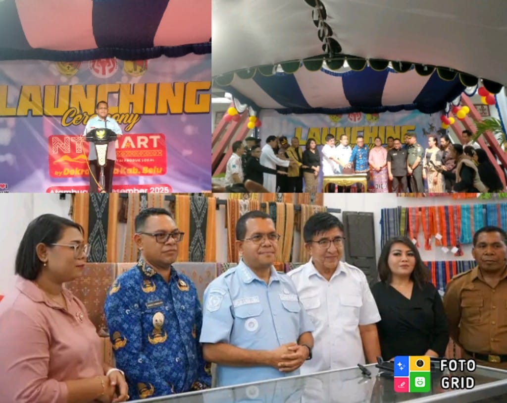 Hadir di Perbatasan RI-RDTL, Gubernur Melki Laka Lena Luncurkan NTT Mart by Dekranasda Belu