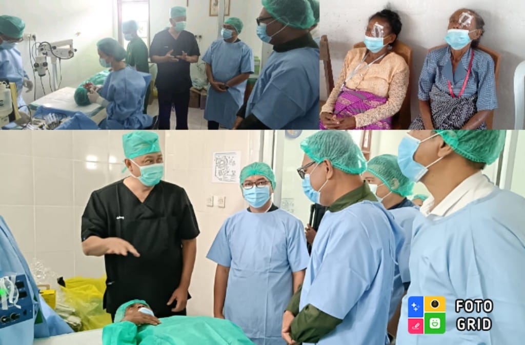 Sinergi Kemensos, Himpunan Bersatu Teguh dan Beberapa Mitra Berikan Operasi Katarak Gratis bagi 400 Pasien di RS Marianum Halilulik