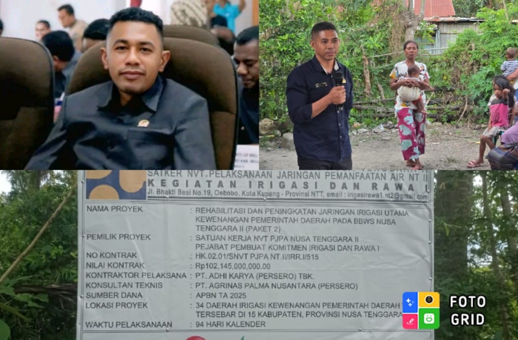 Mandeknya Proyek BBWS NT II Senilai Rp102 Miliar Ancam Nasib Petani Naitimu, ADPRD Belu Desak Penyelesaian Segera