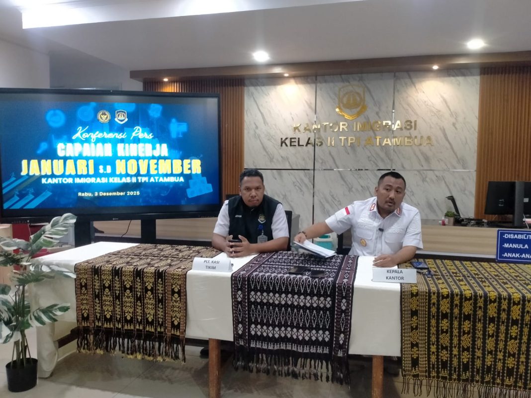 Kinerja Gemilang, PNBP Imigrasi Atambua Tembus Target Tahunan Hingga Sentuh Angka Rp 6,6 Miliar