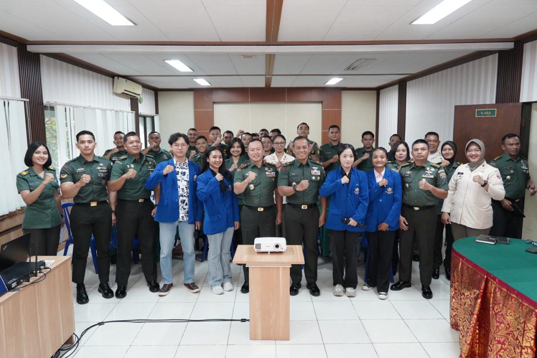 Pangdam Udayana Gelar Kegiatan Sharing and Learning Bersama Mahasiswa Unwar
