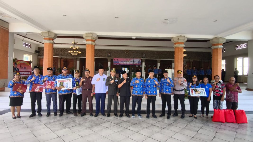 Pemkab Buleleng Peringati HUT Korpri ke-54: ASN Siap Perkuat Layanan Publik dan Reformasi Birokrasi