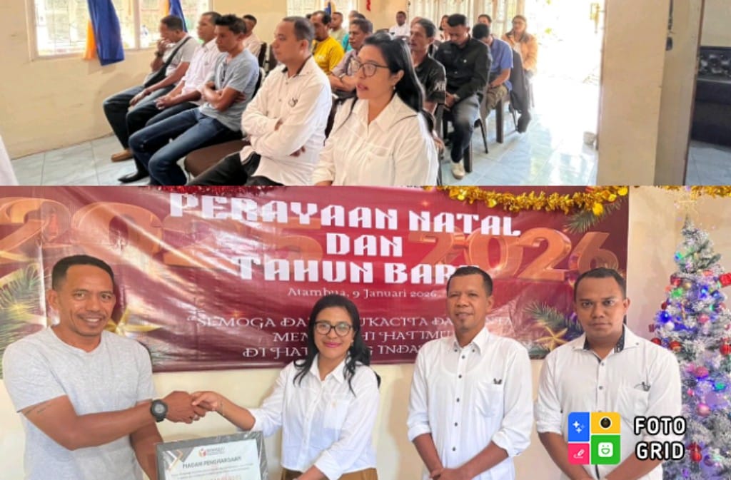Wujud Apresiasi, Bawaslu Belu Beri Penghargaan untuk Insan Pers di Acara Natal dan Tahun Baru 2026 Bersama Pena Batas RI-RDTL