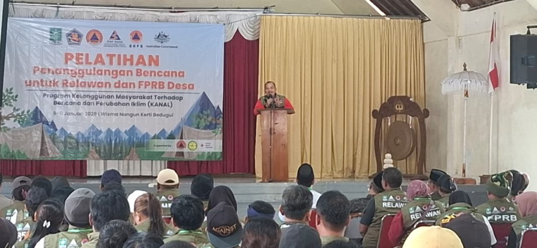 BPBD Buleleng Perkuat Pemahaman Relawan Bencana di Seririt