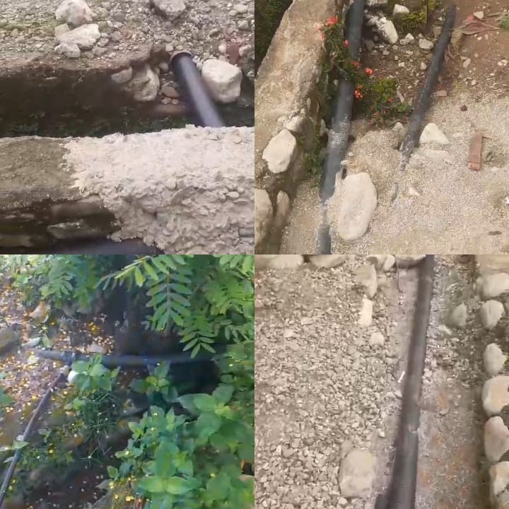 Pipa SPAM Desa Manleten Muncul ke Permukaan, Warga Keluhkan Kualitas Pekerjaan Senilai Rp1,7 Miliar