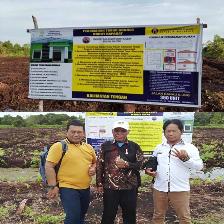 Pastikan “Clear and Clean” Lahan di Kalimantan Tengah, Ketua Umum Timorest Gab Mandiri Untas Pastikan Sinergi Pembangunan
