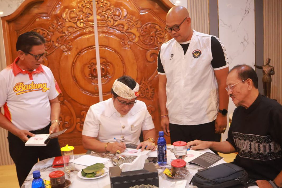 Wagub Giri Prasta Terima Audiensi KONI Bali, Dorong Penguatan Sport Science dan Infrastruktur Penunjang Prestasi Atlet Bali