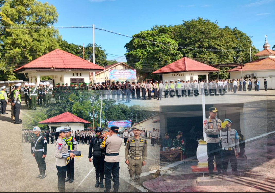 Amankan Paskah 2026, Polres Belu Gelar Operasi Semana Santa Turangga Selama 15 Hari Kedepan