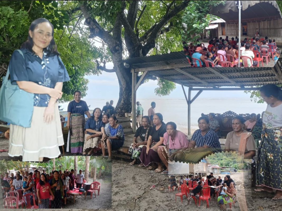 Serap Aspirasi Warga di Pesisir, ADPRD Fraksi Gerindra Wendelina Sally Gelar Reses di Desa Jenilu dan Dualaus