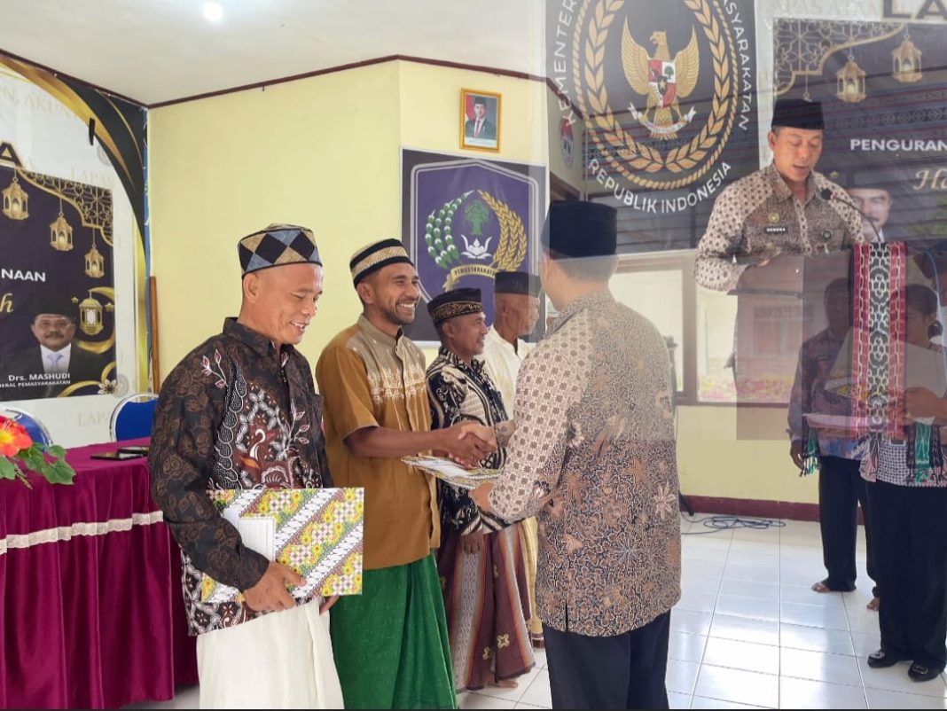 5 Narapidana Lapas Kelas IIB Atambua Terima Remisi Khusus Idul Fitri 1447 H