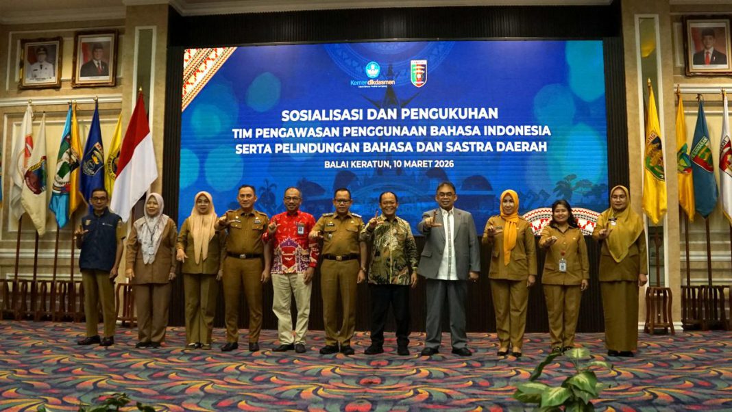 Kemendikdasmen Kuatkan Pengawasan Penggunaan Bahasa Indonesia serta Pelindungan Bahasa dan Sastra di Lampung