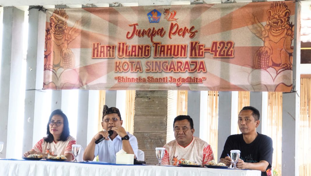 Bupati Sutjidra: Keberagaman Budaya Buleleng Jadi Spirit Perayaan HUT Ke-422 Kota Singaraja