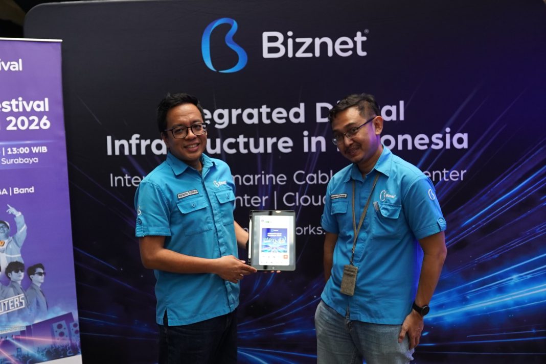 Dukung Akselerasi Digital, Biznet Perkuat Infrastruktur Jaringan dan Hadirkan Pengalaman Digital Melalui Biznet Festival Surabaya 2026