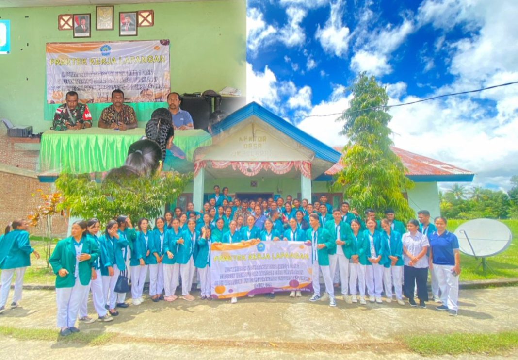 Sinergi Akademik dan Desa, Kades Umaklaran Resmi Lepas Mahasiswa Akper Belu Usai Sebulan Mengabdi