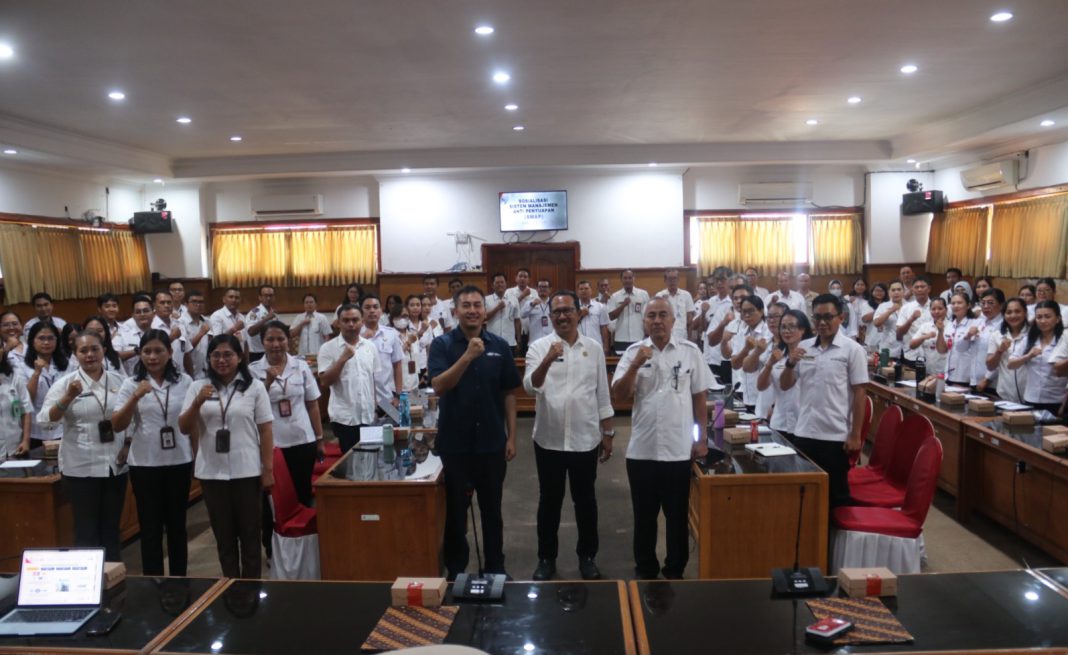 Sekda Buleleng Buka Sosialisasi SMAP, Dorong Penguatan Integritas dan Pencegahan Korupsi