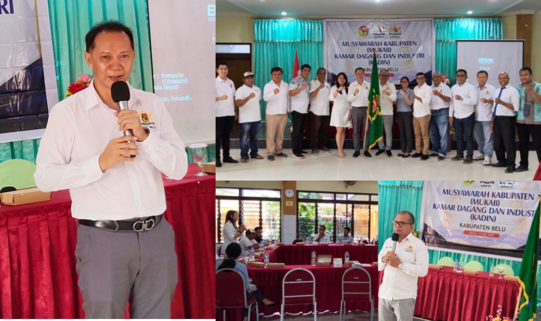 Kadin Belu Sukses Gelar Mukab, Charly Widodo Kembali Terpilih Sebagai Ketua Kadin Belu 2026-2031