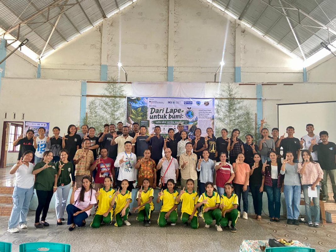Dari Lape Untuk Dunia, OMK St. Maria Dolorosa Penginanga Gelar Workshop untuk Zero Emisi