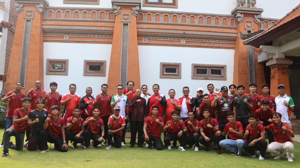 Gubernur Wayan Koster Dukung Kiprah PS Badung di Liga 4 Nasional, Minta Jaga Kondisi dan Junjung Profesionalisme