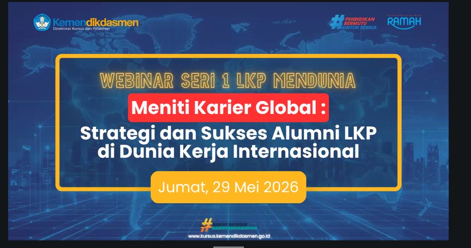 Bukan Sekadar Ijazah, Karakter dan Mental Tangguh Jadi Kunci Lulusan LKP Tembus Karier Global