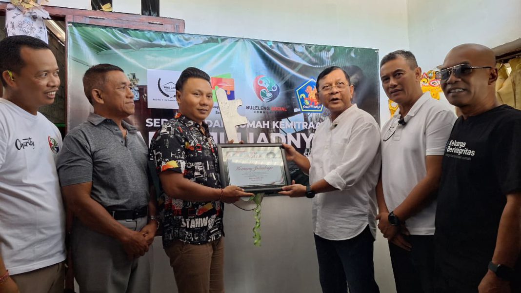 Rumah Layak untuk Pak Juli: Gotong Royong Bulan Bung Karno Wujudkan Kesejahteraan Warga Buleleng