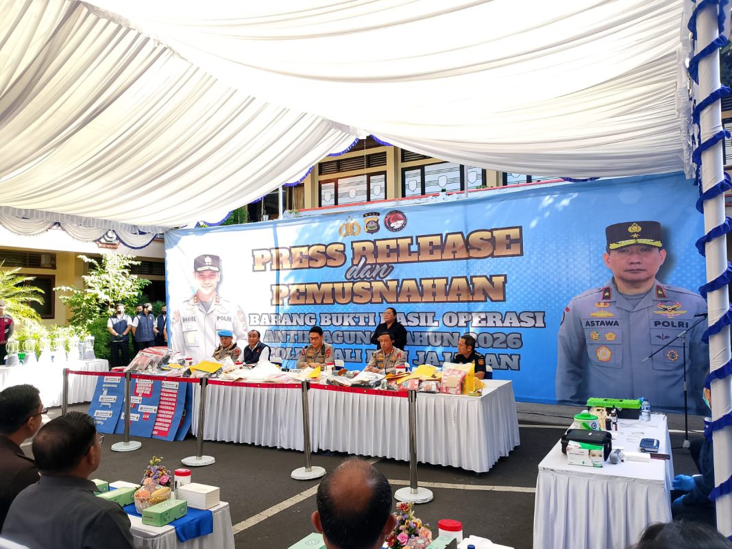 Polda Bali Tangkap Peredaran Narkoba Senilai Rp 13 Miliar dan Selamatkan 40 Ribu Jiwa di Bali dan Indonesia