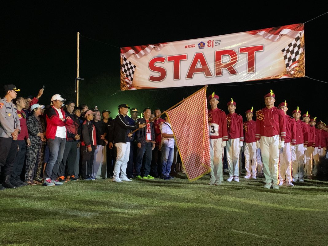 Start dari Celukan Bawang, 19 Regu Ikuti Gerak Jalan 45 KM