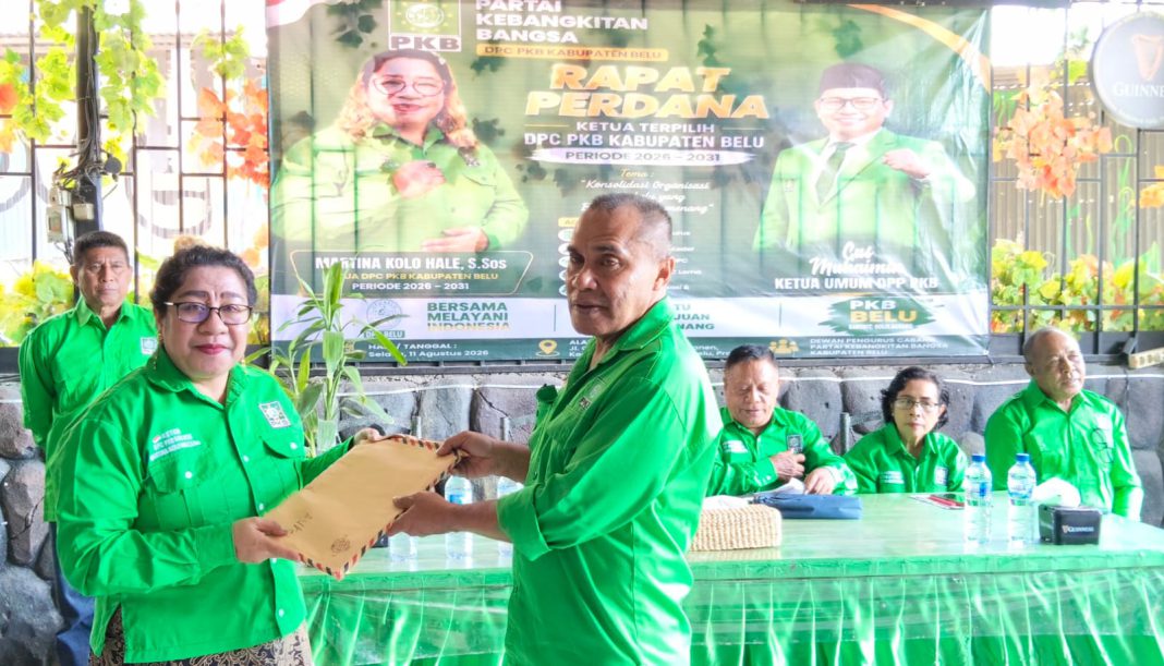 Pimpin Rapat Perdana PKB Belu, Martina Kolo Hale Usung Misi Bangkit, Solid, Menang!