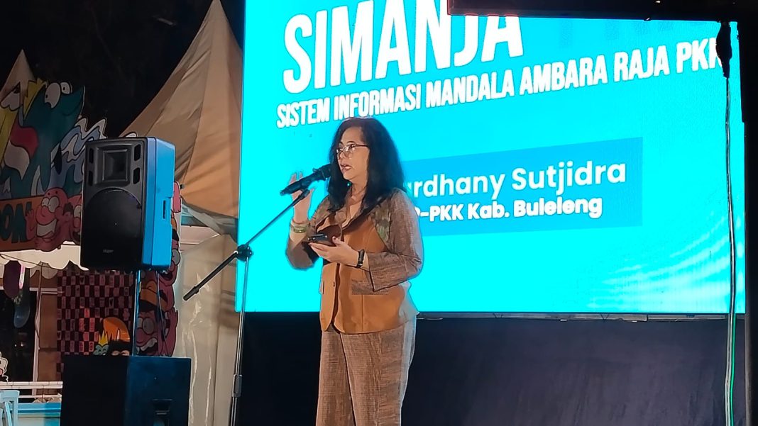 Perkuat Data PKK, Bupati Sutjidra Luncurkan Aplikasi SIMANJA PKK