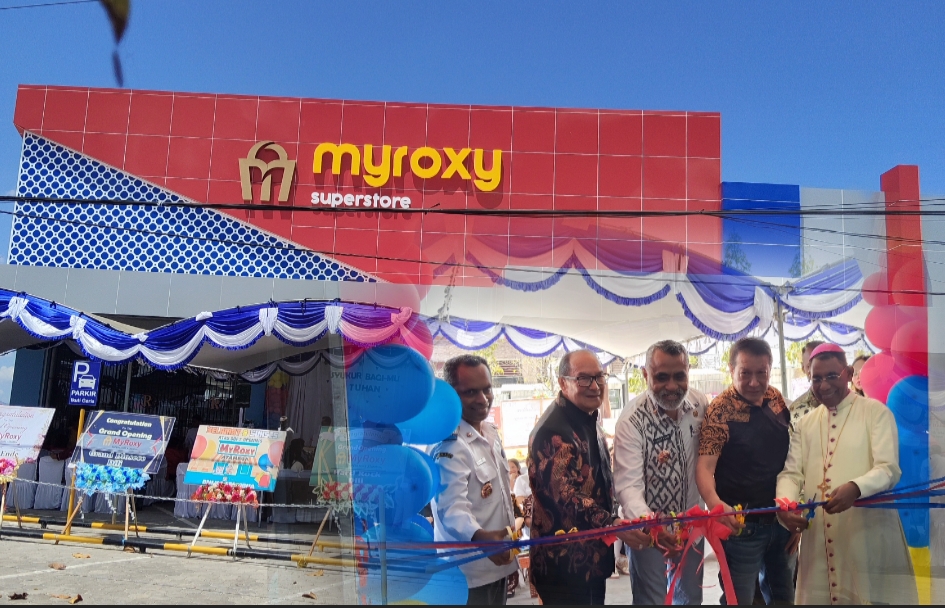 Grand Opening MyRoxy Superstore Atambua Usung Konsep Pilihan Keluarga Bijaksana