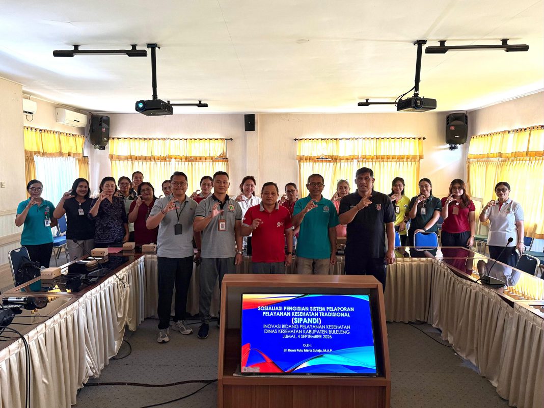 SIPANDI, Sistem Digital Dinkes Buleleng untuk Tertibkan Data Pelayanan Kesehatan Tradisional