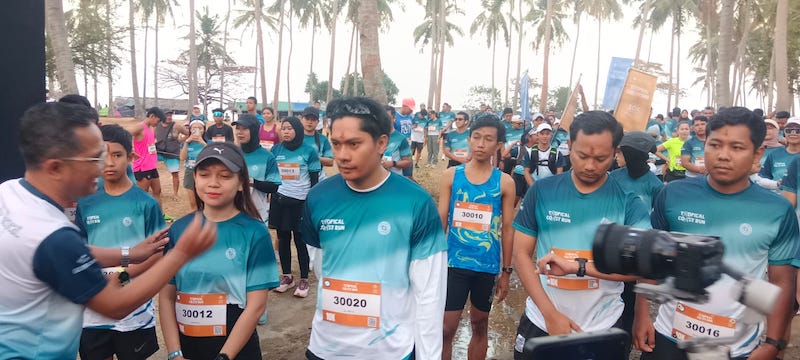 Tropical Coast Run 2026 di Senggigi Lombok, Minggu (27/09/2026) pagi. Foto: The East Indonesia/ Ambros Boli Berani