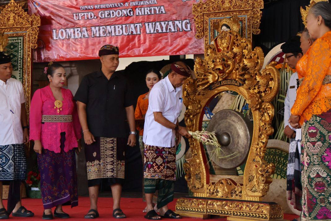 Disbudpar Buleleng Gelar Lomba Wayang dan Perasi untuk Anak Muda