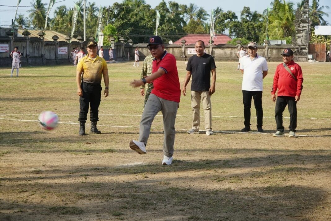 Bupati Sujtjidra Buka Gz Tejakula Cup V: Semarakan Bulan Bung Karno, Bangun Semangat Pemuda Lewat Sepakbola