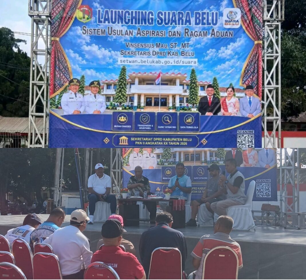DPRD Belu Luncurkan “SUARA Belu”, Sampaikan Aspirasi Kini Cukup Lewat Ponsel