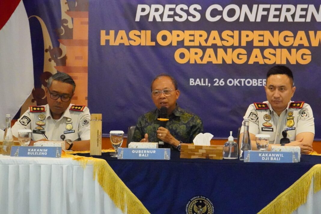 Gubernur Wayan Koster Dukung Penindakan WNA Bermasalah, Tegaskan Pariwisata Bali Harus Tetap Bermartabat