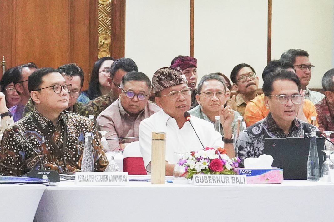 Terima Banggar DPR RI, Gubernur Koster Dorong Dukungan APBN untuk Infrastruktur Strategis Bali