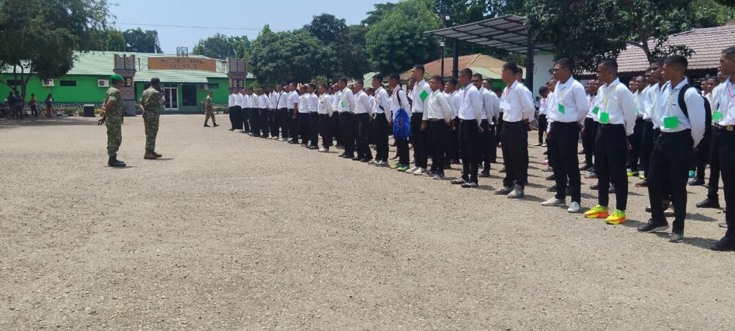 Tahap Ketiga, Kodim 1605/Belu Lepas 163 Calon Bintara dan Tamtama TNI AD Menuju Kupang